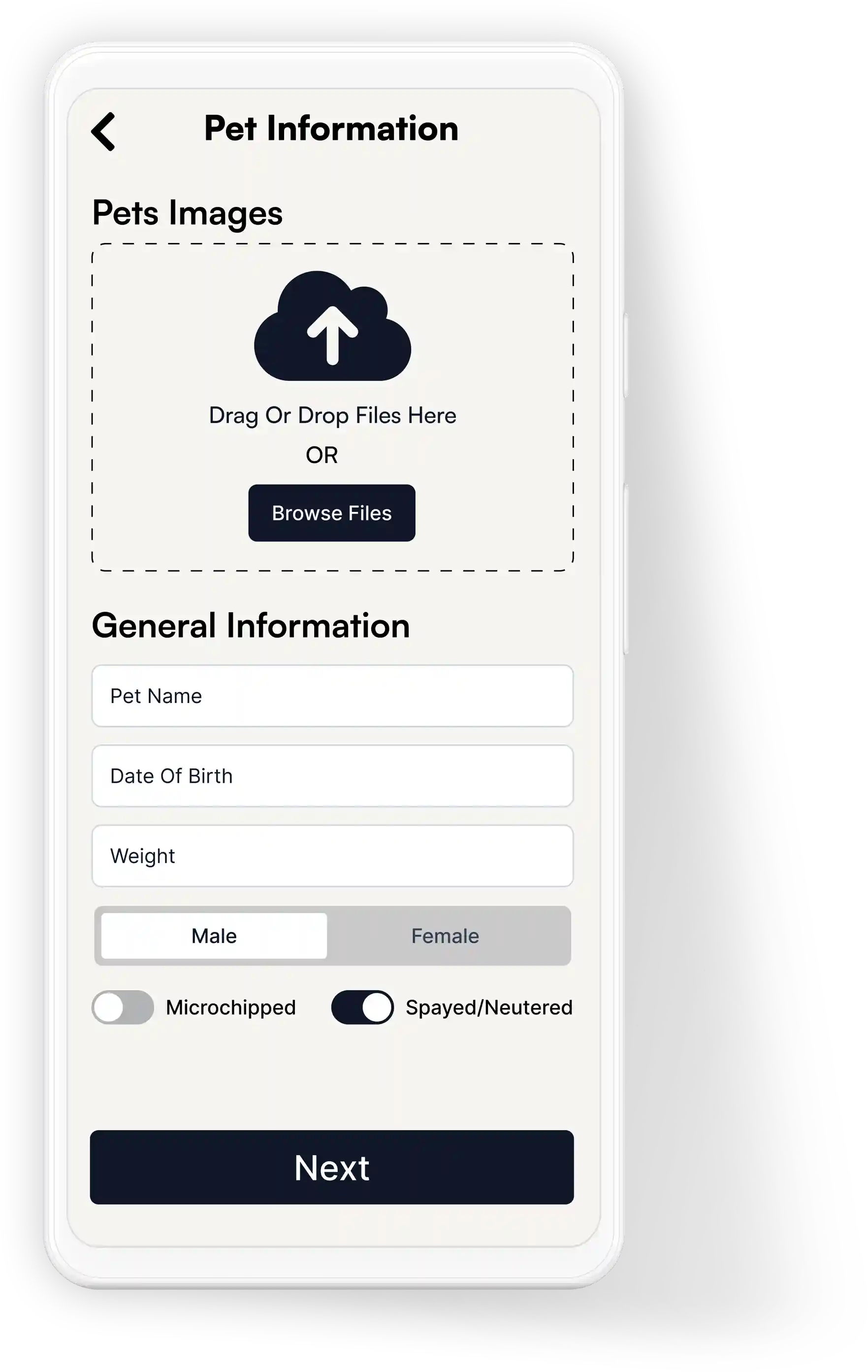 Create Profile